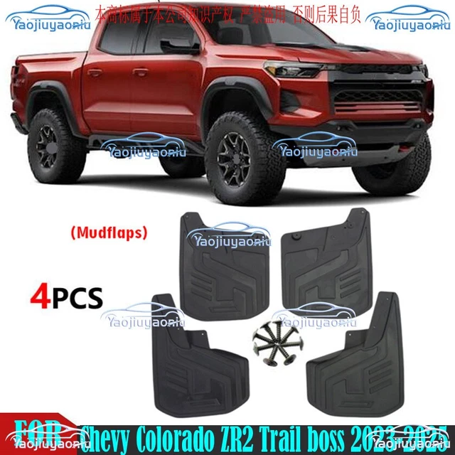 Stunning 2023 Colorado Trail Boss Mud Flaps Images