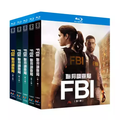 FBI Season 1-5 TV Series 14 Disc All Regin Blu-ray Boxed BD