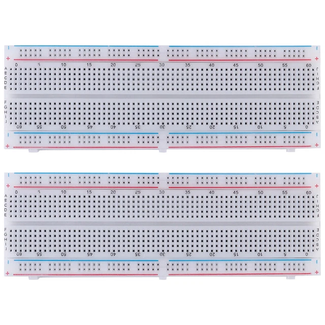 2 Pcs Brotschneidebrett Harz Elektronisch Steckbares Steckbrett