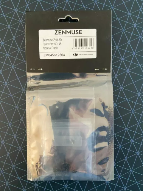 DJI ZENMUSE ZH3-3D Screw Pack - Spare Part No: 45