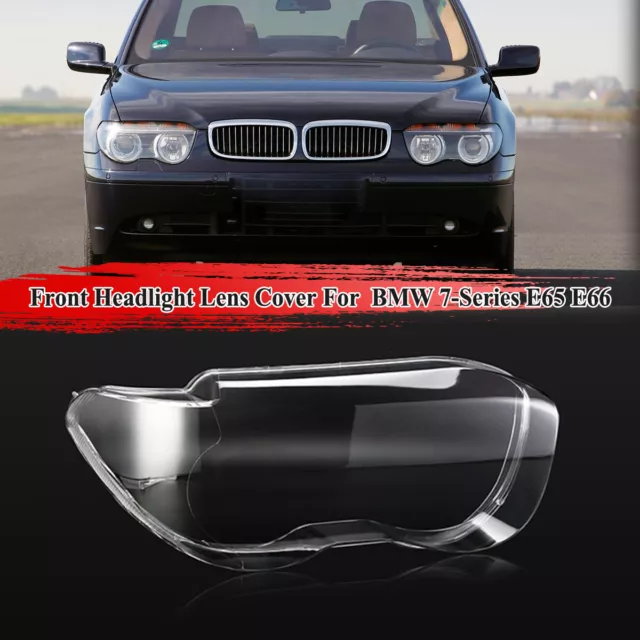 Rechts Scheinwerferglas Scheinwerfer Streuscheibe für 2002-2005 BMW 7er E65 E66