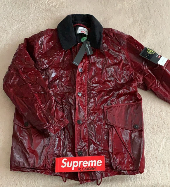 Supreme stone island online new silk light jacket
