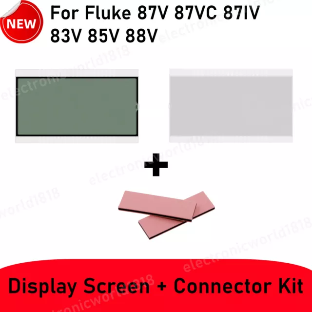 Per Fluke 87V 87VC 87IV 83V 85V 88V parti schermo LCD multimetro digitale