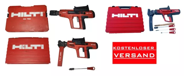 Hilti DX 76 Et Dx 750 Avec MX 75 Magazine, Valise et Accessoires Bon État