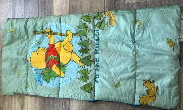 Winnie The Pooh To The Hills Sleeping Bag