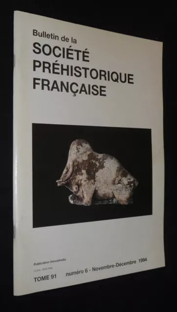 Bulletin de la Société préhistorique française (Tome 91 - n°6,