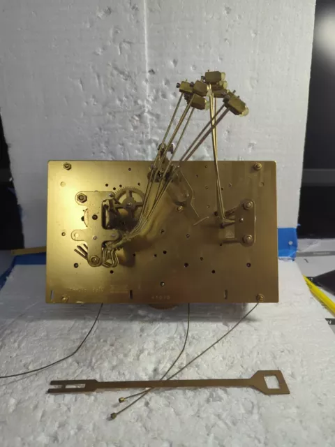 Urgos Grandfather Clock Movement- #UW66036-Complete-As Is-Untested-A#22