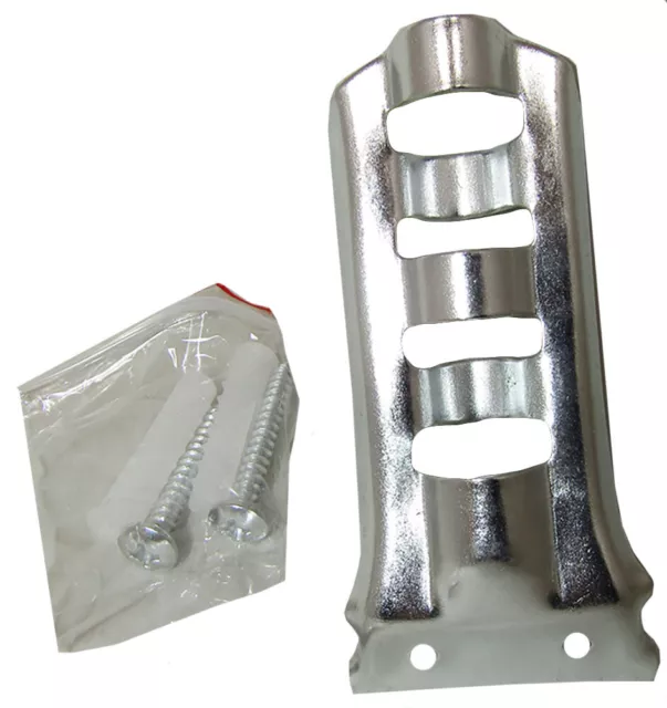 1/2" Stamped Steel Flag Pole Bracket With Screws