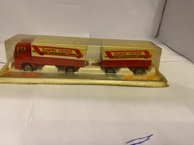 Majorette Ford Truck Super Cargo Trailer LKW Hängerzug OVP