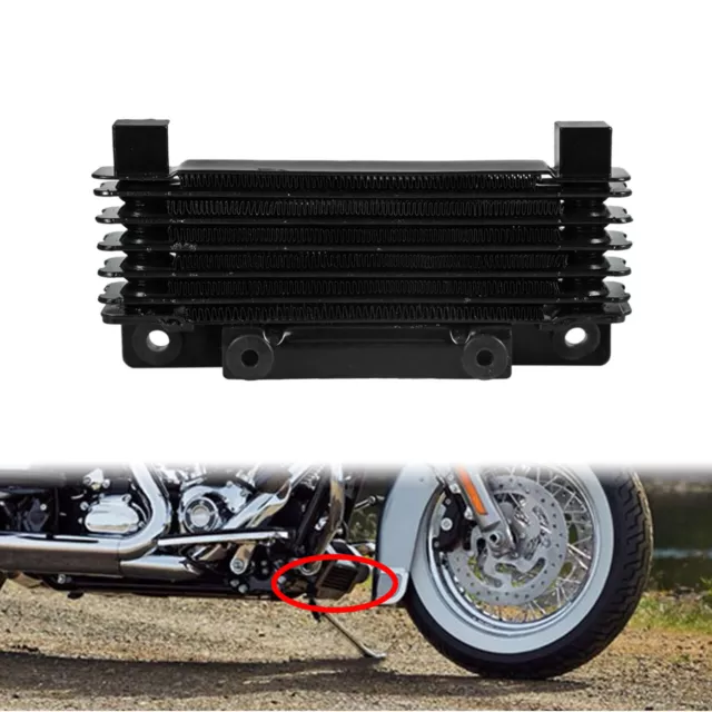 CNC Oil Cooler Radiator Fit For Harley Touring Electra Glide Road King 2009-16