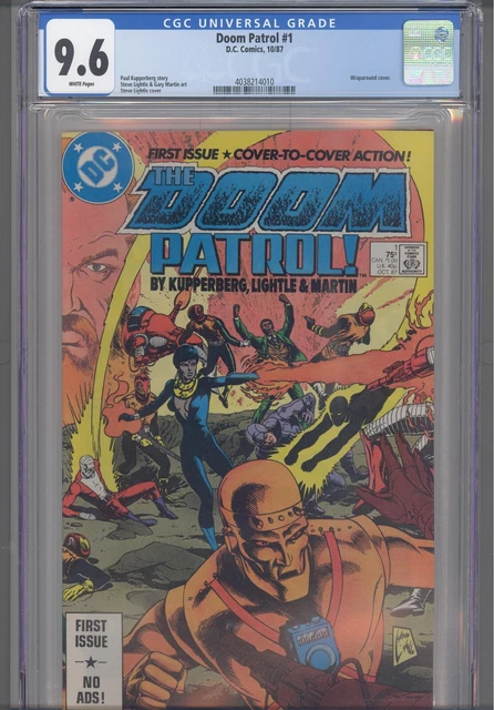 Doom Patrol #1 CGC 9.6 1987 DC Comics Wraparound Cover