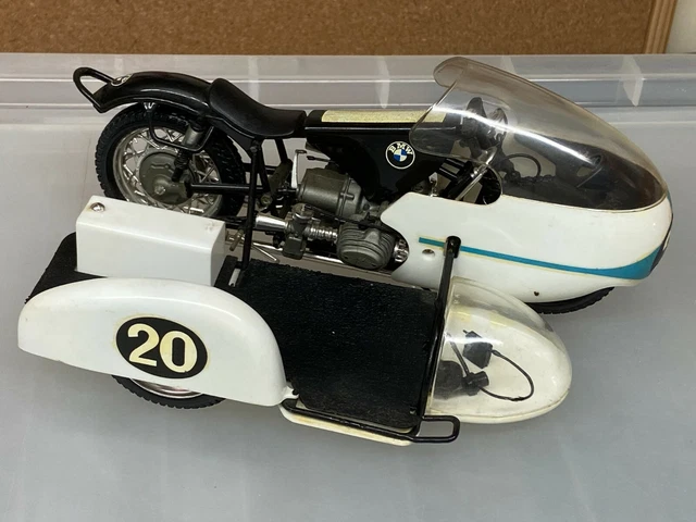 PROTAR BMW 500 Sidecar, 1/9 scale built & finished for display, very ...