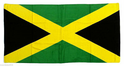 Bandiera Jamaica Gamaicana, NUOVA. Drapeau de la Jamaïque, Flag Jamaica 145 x 85