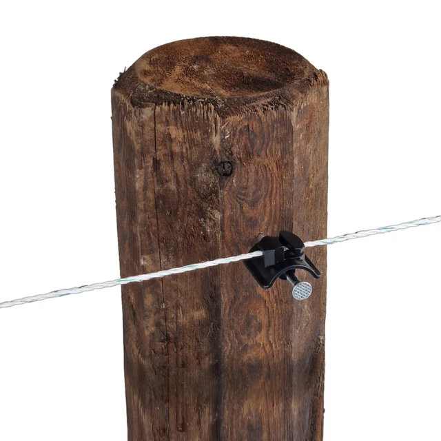 Isolateurs De Clôture Uxcell – Anneau à Visser Pour Poteau Bois – Lot Pour Ferme