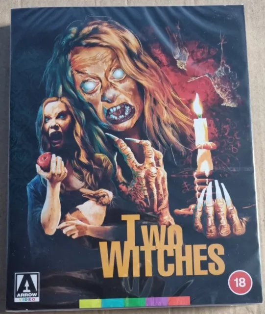 TWO WITCHES 2021 Arrow Video Slipcover Blu ray 2022 16.95