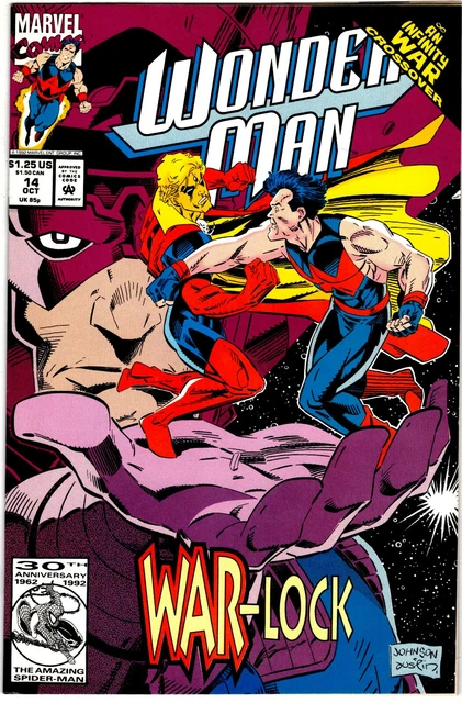 WONDER MAN # 14  - 1992 Marvel (vf) Infinity War crossover
