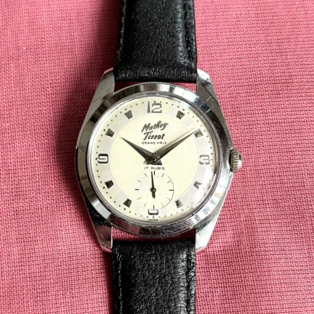 MATHEY TISSOT GRAND PRIX Vintage Armbanduhr EUR 225 00 PicClick DE