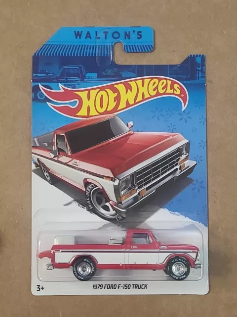 Hot Wheels Sam Walton's 1979 Ford F-150 Truck Real Riders New On Card Ships Free