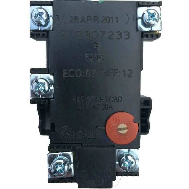 SOLAR SOLAHART BOOSTED Hot Water Thermostat Robertshaw 50-70°C - Part#  St1301133 $37.90 - PicClick AU