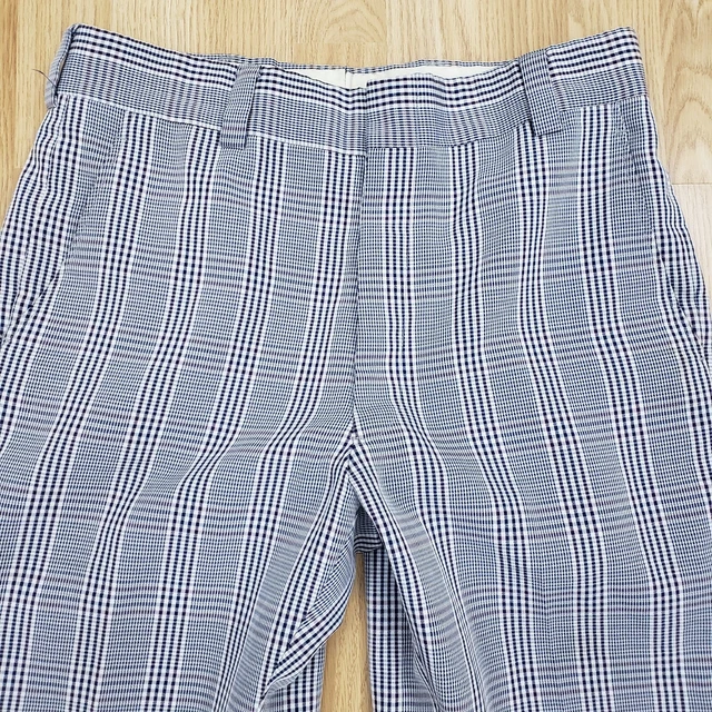 Vintage 70s 80s Seersucker Bootcut Mens Pants