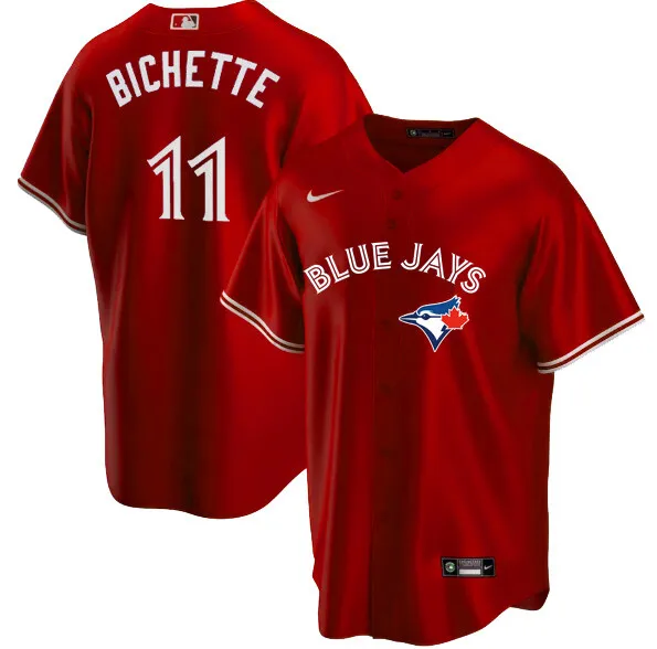 Bo Bichette Toronto Blue Jays - Red Stitched Jersey