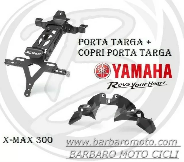 Kit Copertura Cover + Portatarga Sportivo Originale Yamaha Xmax X-Max 400 2018