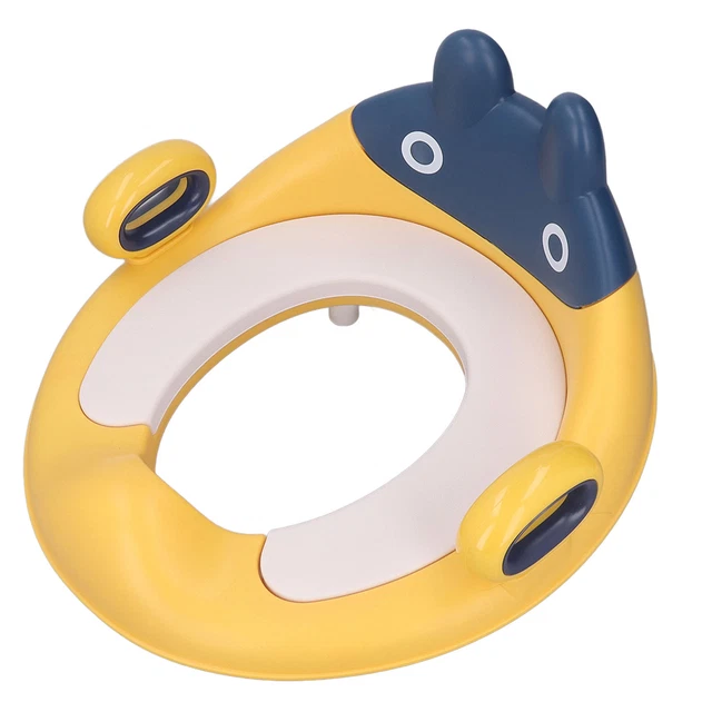 (Giallo)Cuscino In PU Sedile Vasino Antiscivolo Cartone Animato Modello Vasino