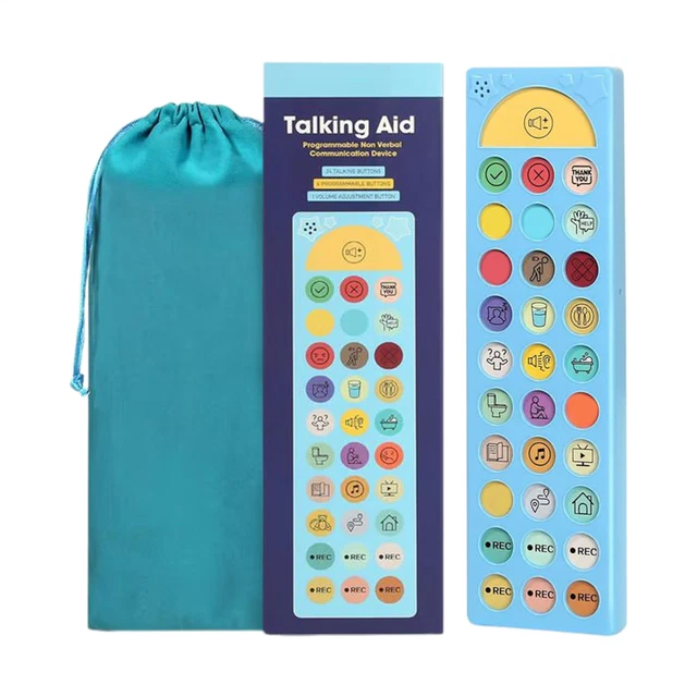 AAC COMMUNICATION DEVICE Non Verbal For Autism, Speech Therapy & Stroke ...