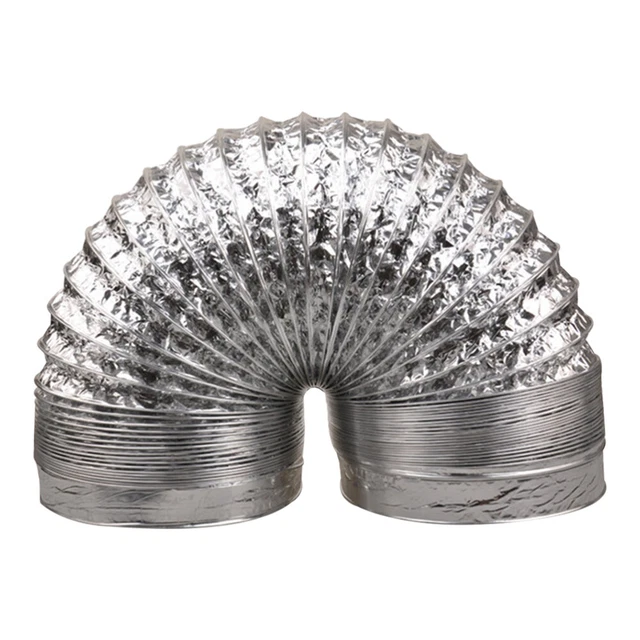 Foil Duct Hose Exhaust Fan Air Dryer Aluminium Flexible Hose