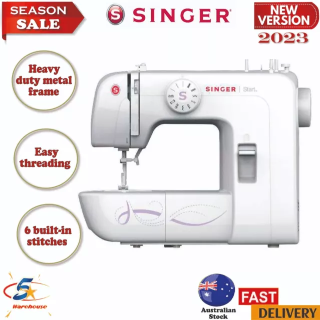 Singer Sewing Machine with 12 Stitches Functions 6 Stitches LED Buttonhole