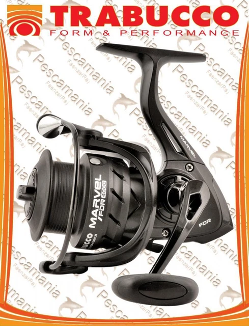 Moulinet Trabucco MARVEL FDR 4000 - Bobine Oversized Pour Spinning Et Bolo Feeder, Neuf