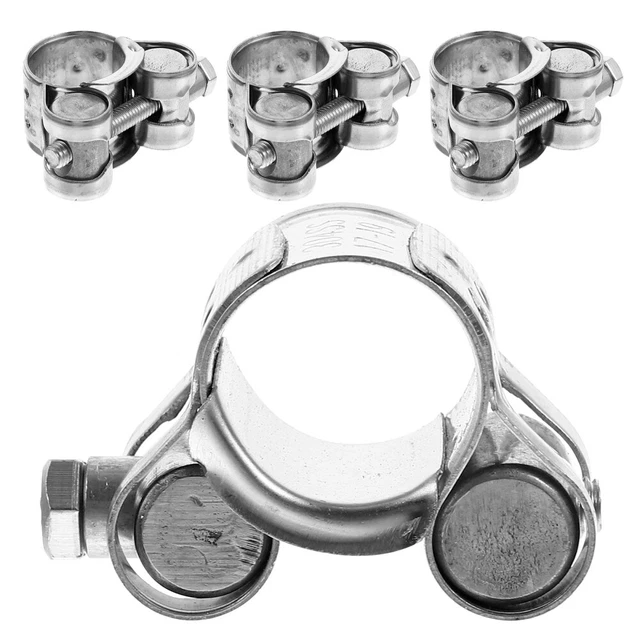 Fascette per tubi per bulloni fascette per tubi regolabili clip 4 pz