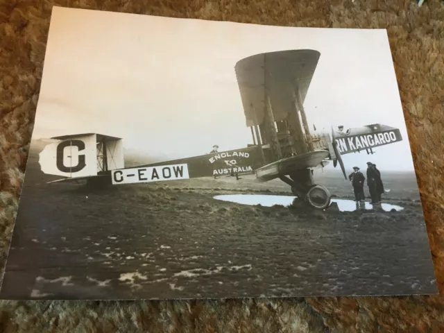 PIONEER AVIATION ORIGINAL PHOTOGRAPH EARLY AEROPLANE IN HISTORIC IMAGE No 28