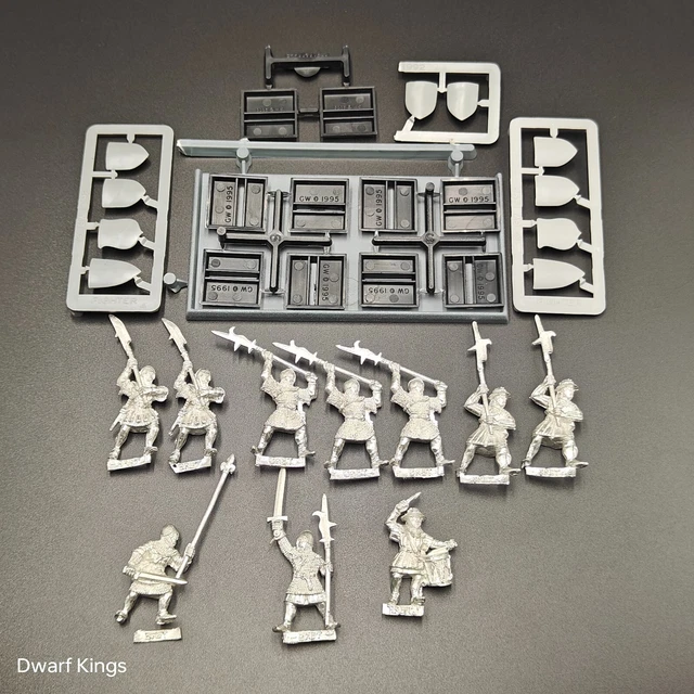 GW CITADEL WARHAMMER Fantasy Battle Bretonnian Retainers 1990 OOP métal