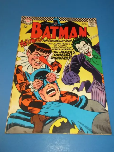 Batman #186 Silver age Joker Key VGF Wow