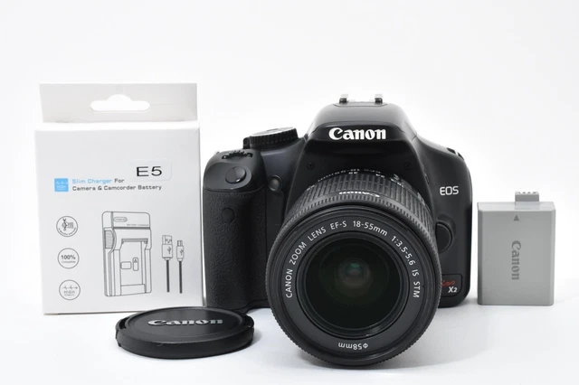CANON EOS KISS X2 DSLR Body EF-S 18-55mm Lens JAPAN [MINT
