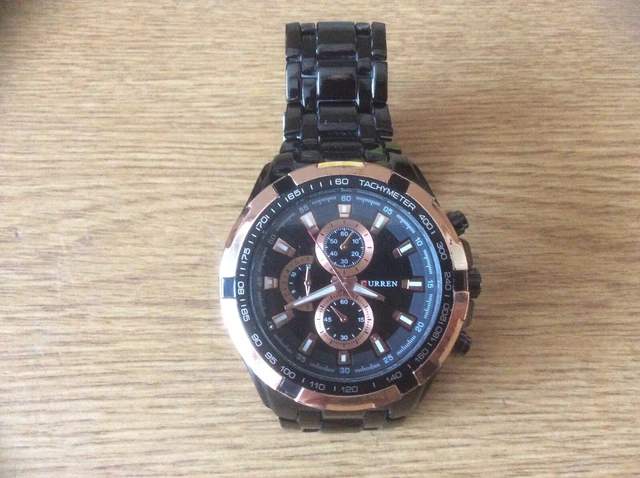 MENS CURREN WATCH M 8023 VGC Working 16.99 PicClick UK
