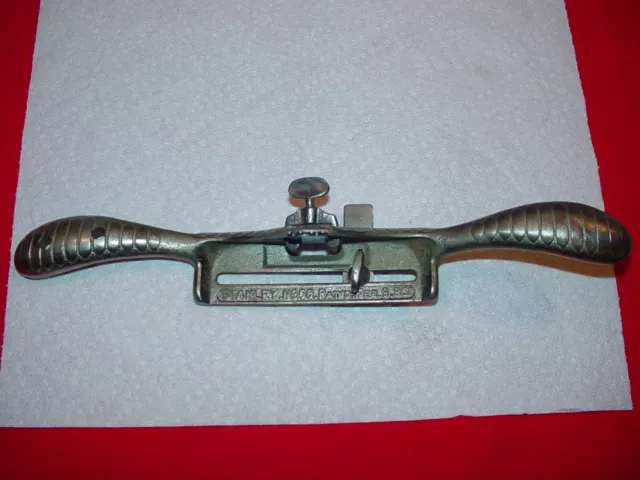 Stanley No. 66 Spoke shave / Beader Plane - 2 Blade - Pat'd Feb. 9 '86 - Vintage