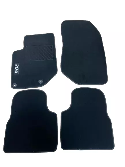 Tapis de Sol Peugeot 208 II Sur Mesure de (2019-  ) 4 pcs NEUF