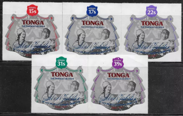 Tonga Scott #'s C209 - C213 MH