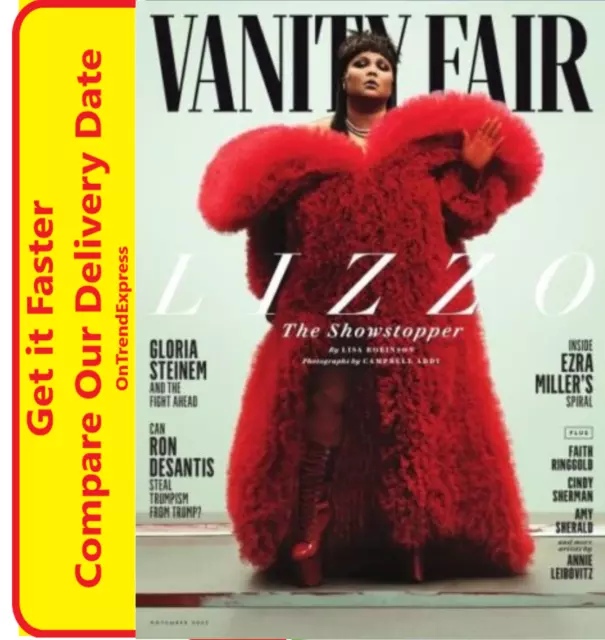 Vanity Fair US magazine Issue November 2022 LIZZO The Showstopper