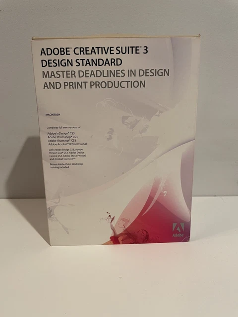 Adobe Creative Suite 3 Design Premium Windows FOR SALE! - PicClick