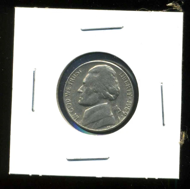 1969 D Jefferson Nickel American U.S 5 CENT US Nice Old America Coin usa 1#7040