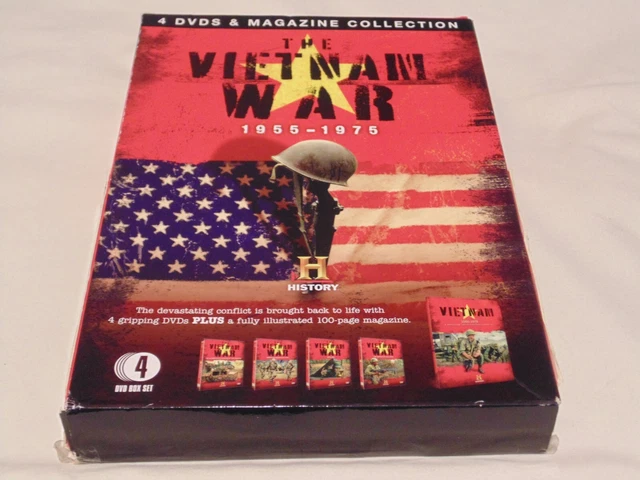 The Vietnam War 4 Dvd Magazine Collection Region 2 Documentary