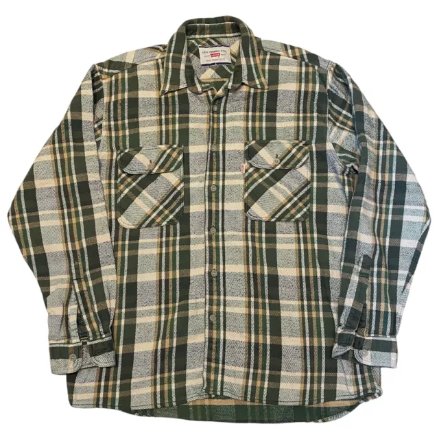 Levis Vintage Clothing LVC 1940s Wool Western Lumberjack Green
