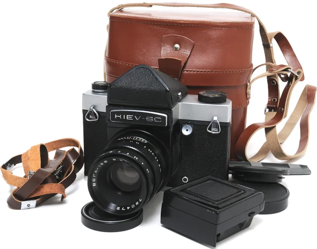USSR Kiev 6C SLR Medium Format camera w. Vega 12B 2.8/90mm lens NOTTESTED