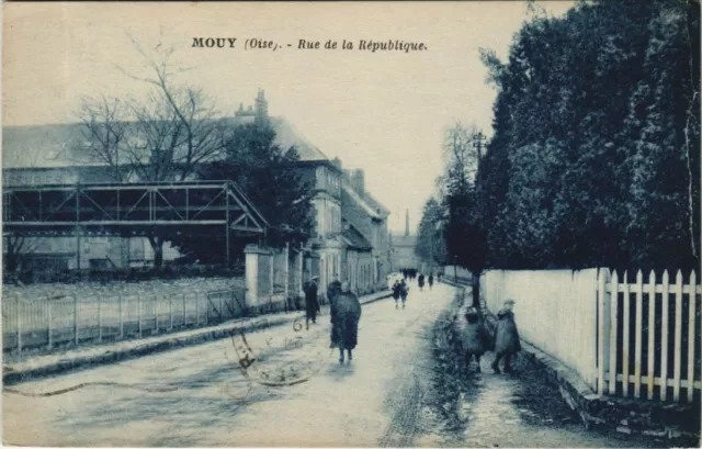 CPA MOUY COINCOURT - Rue de la Republique (1207508)