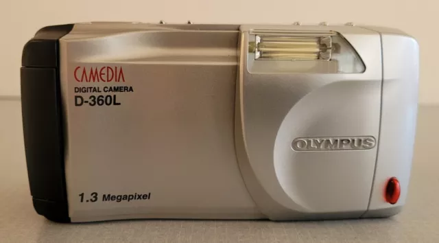 Olympus Camedia D-360L 1.3 Megapixel Digital Camera, W/MemCard Exc Cond