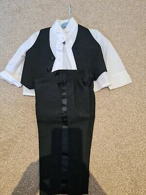 Boys tuxedo suit 6-12 months WORN ONCE
