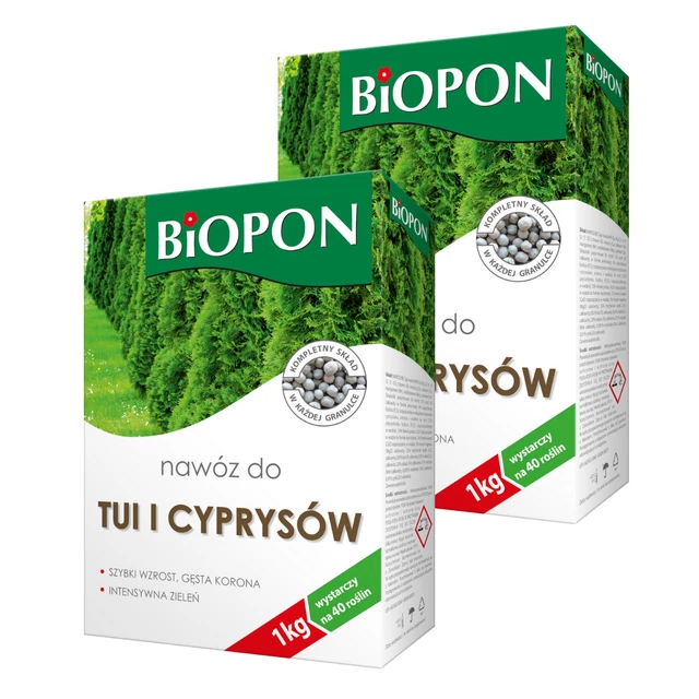 DÜNGER FÜR THUJA und Zypressen 2kg NPK Koniferendünger Nadelbaumdünger